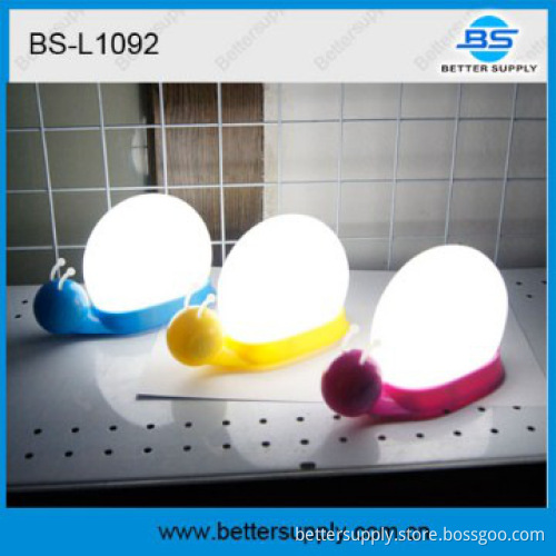 2014 New design Snail LED Night Light for kids and led night light